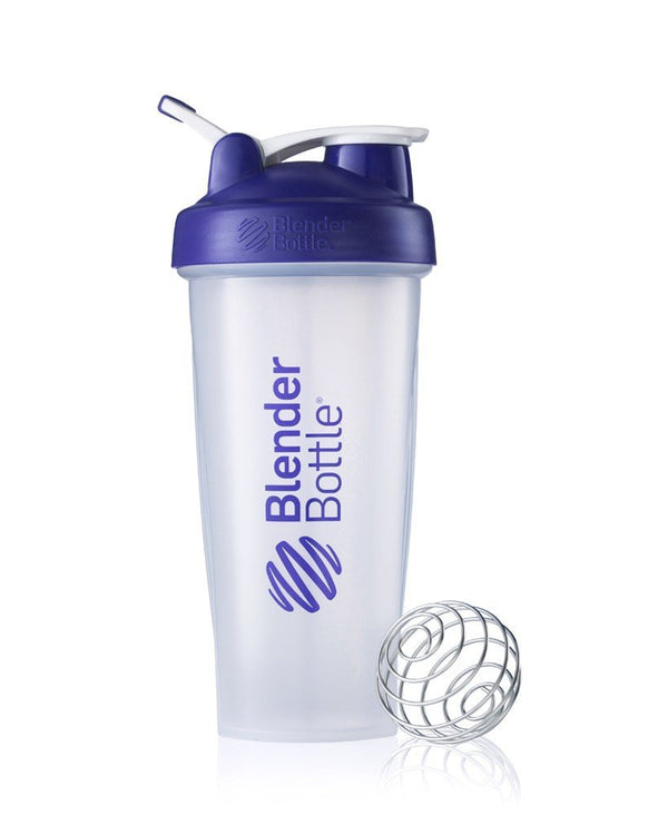 BlenderBottle Classic V2 24 oz Purple Shaker Cup with Flip-Top