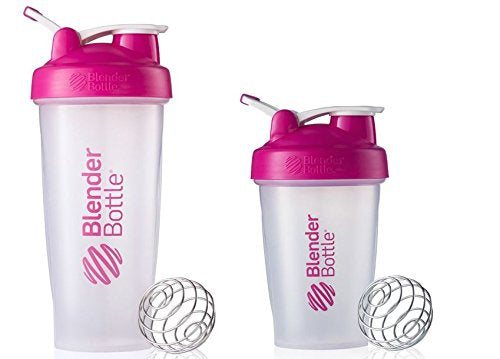 BlenderBottle Pro Series Shaker Cup Bottle 24 Ounce 2-Pack Leak Proof NEW