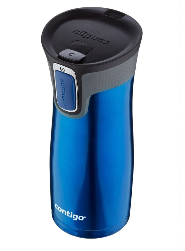 Contigo AUTOSEAL Travel Mug - Stainless Steel Vacuum Insulated Tumbler –  Capital Books and Wellness