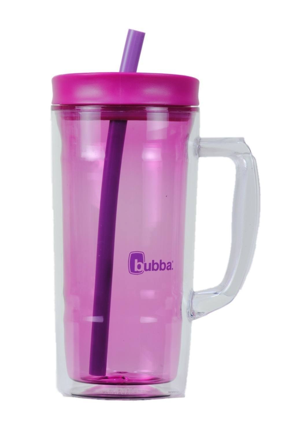 1pc Insulated Cup/bubba Cup Large Capacity Water Cup With Straw