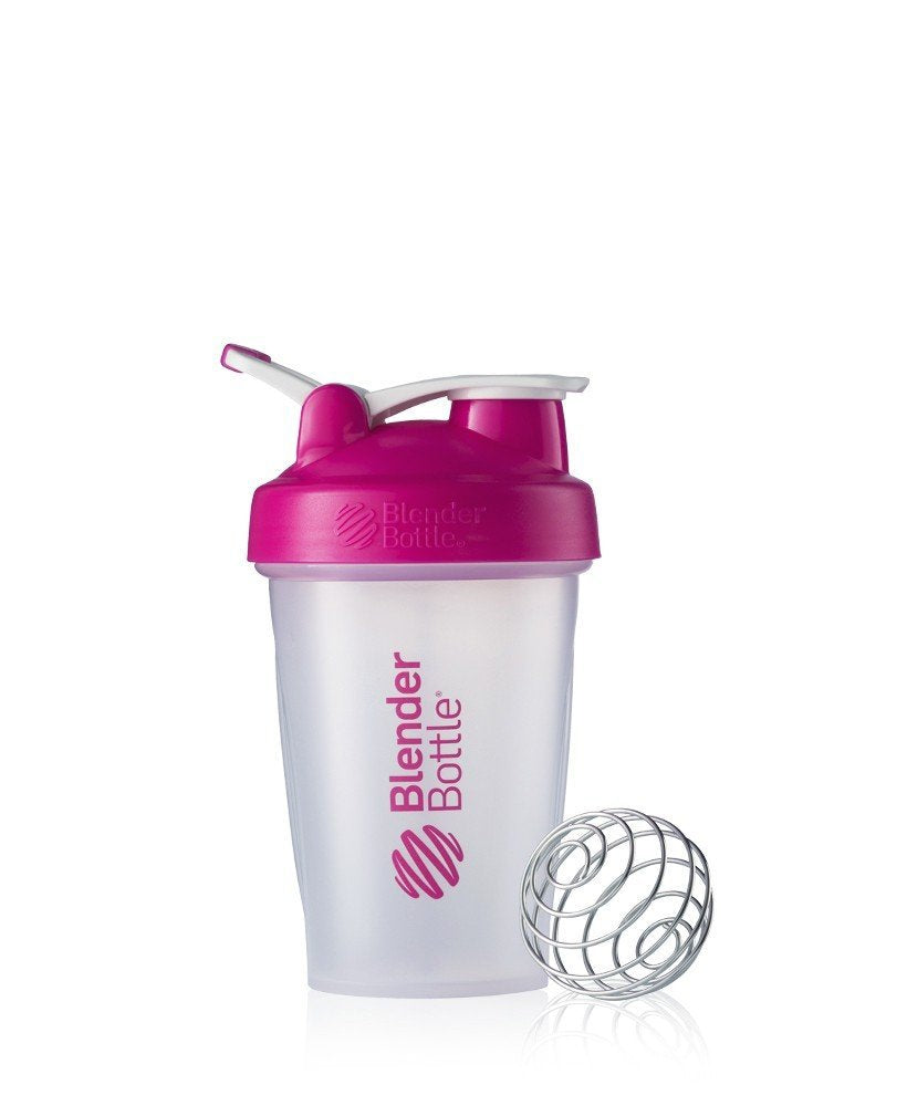 BlenderBottle Classic 28 oz Pink Shaker Cup with Wide Mouth and