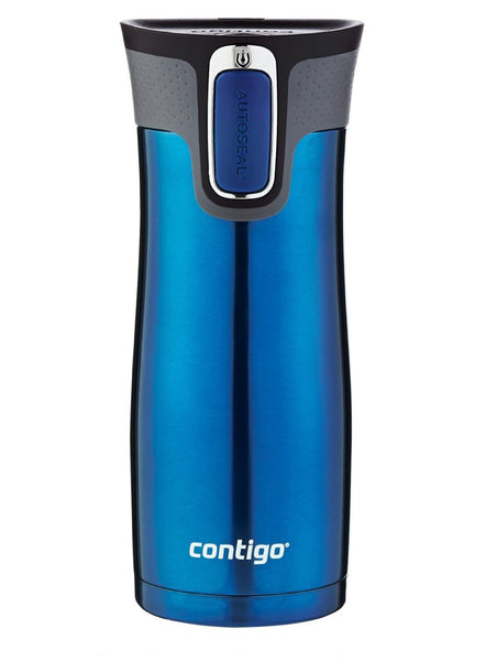 Contigo Autoseal Travel Mug Stainless Steel Vacuum Insulated Tumbler - 2  Pack (Black)