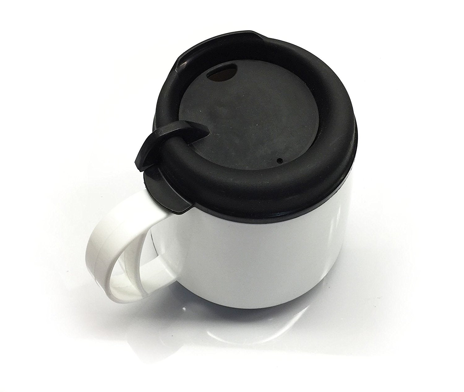 2 Foam Insulated 20 oz. Thermo Serv Travel Coffee Mugs